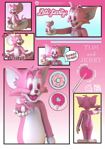 MGL Toys x Warner Bros - Tom and Jerry Pink Special Ver.