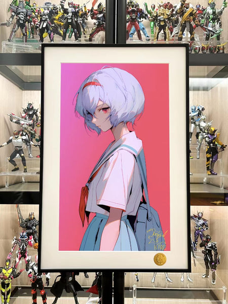 Xing Kong Studio - Rei Ayanami Uniform Ver. Poster Frame