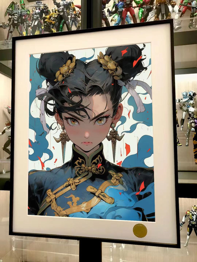 Xing Kong Studio - Chun Li Poster Frame – Avolounge