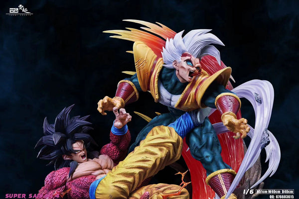 Yun Qi Create Studio - Super Saiyan 4 Son Goku vs Baby