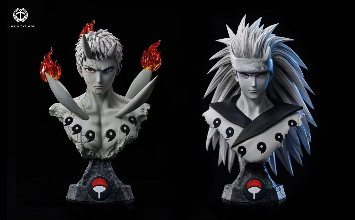 Surge Studio - Rikudo Mode Madara Uchiha / Obito Uchiha Bust