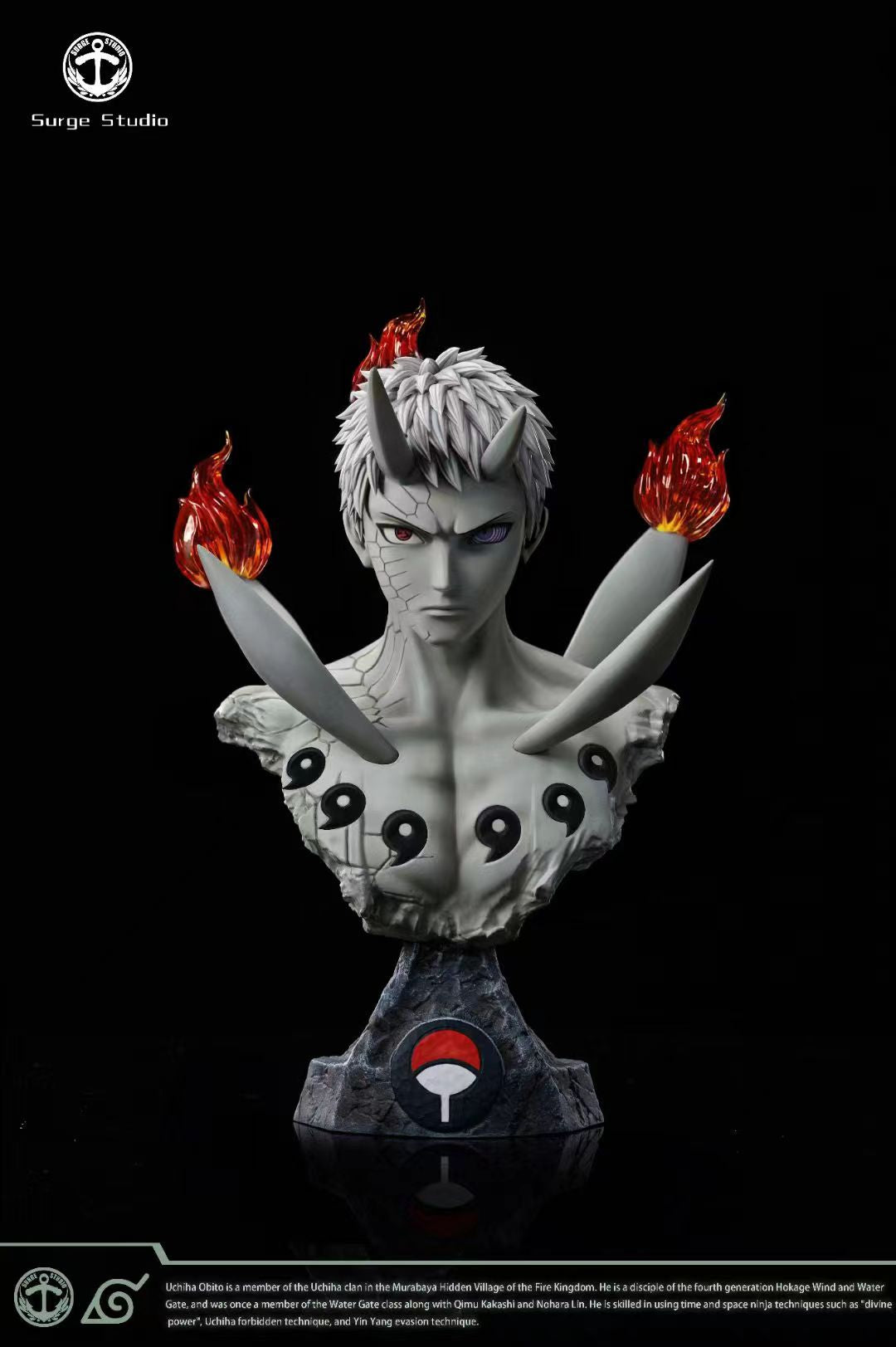 Surge Studio - Rikudo Mode Madara Uchiha / Obito Uchiha Bust