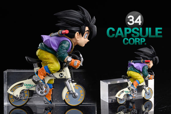 League Studio - Son Goku Riding Bicycle