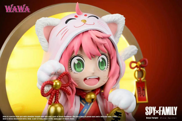 WAWA Studio - Anya Forger Cosplay Lucky Cat
