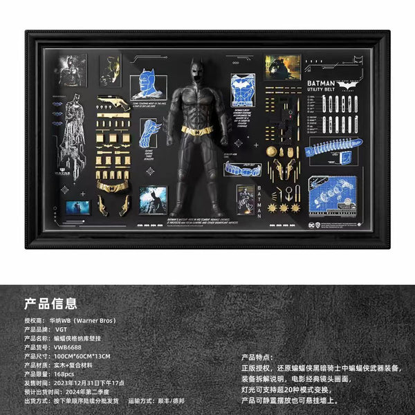 VGT x Warner Bros - 100 Years Anniversary The Dark Knight : Batman Armory Weapon Garage [Licensed]