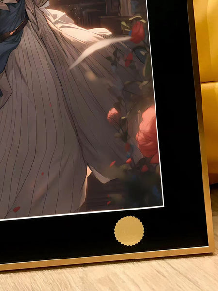 Xing Kong Studio - Violet Evergarden with Rose Poster Frame