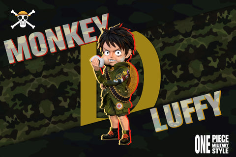 A+ Institute - Camouflage Monkey D. Luffy