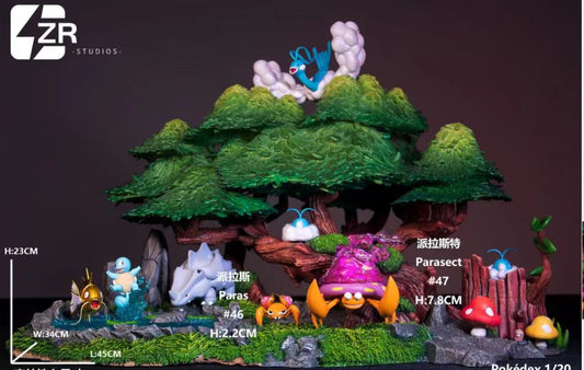 ZR Studio - Evolution of Paras Set / Forest Base ONLY [5 Variants]