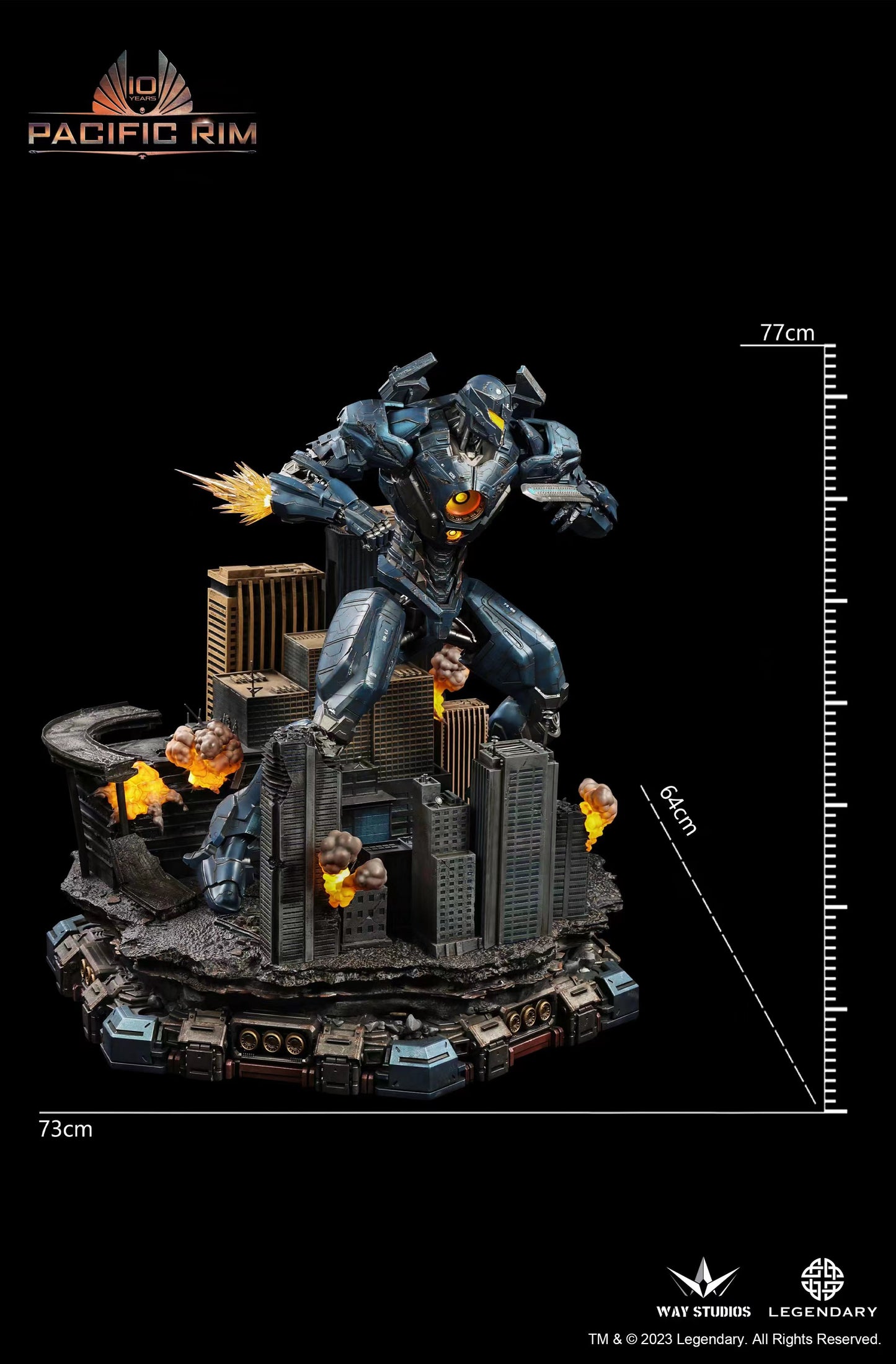 Way Studios x Legendary - Gipsy Avenger VS Obsidian Fury [Licensed] 