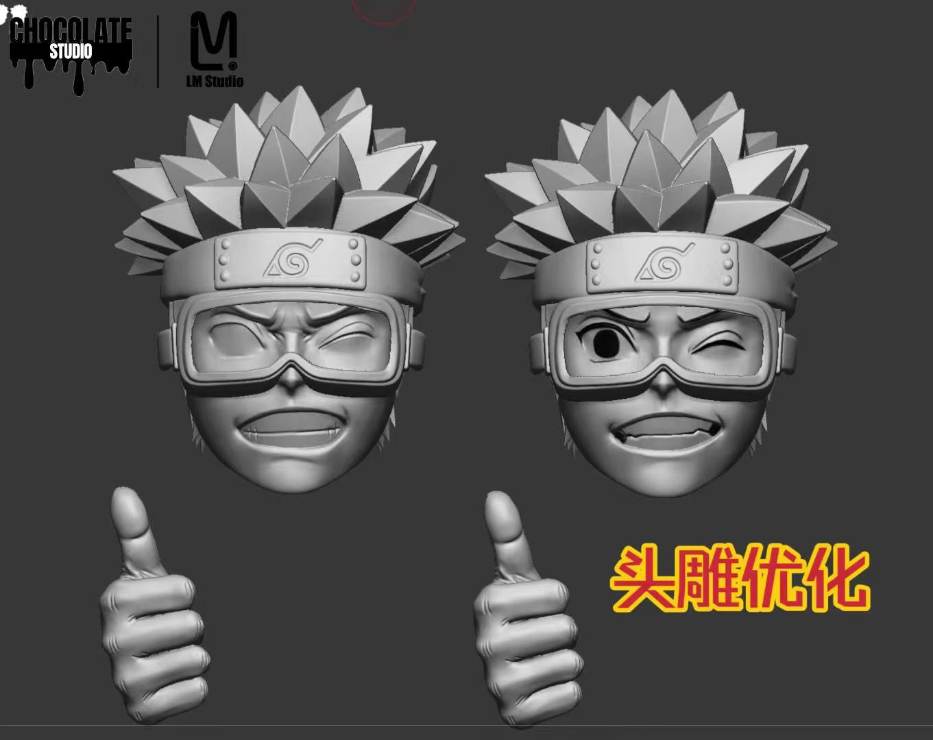 Chocolate Studio x LM Studio - Goggles Obito Uchiha