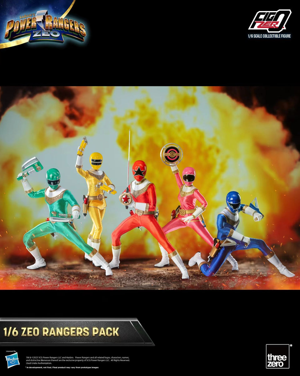 Threezero - Zeo Rangers Pack – Avolounge