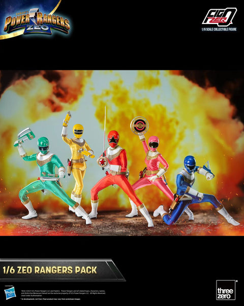 Threezero - Zeo Rangers Pack