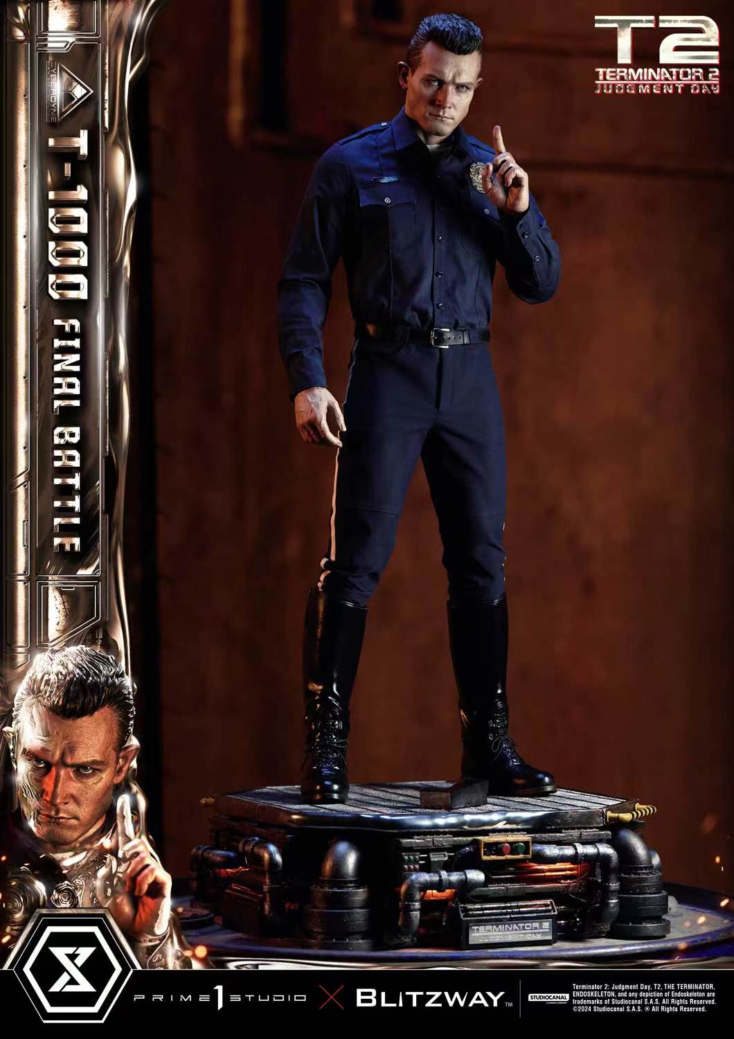 Prime 1 Studio x Blitzway Studio - T-1000 Final Battle [3 Variants]