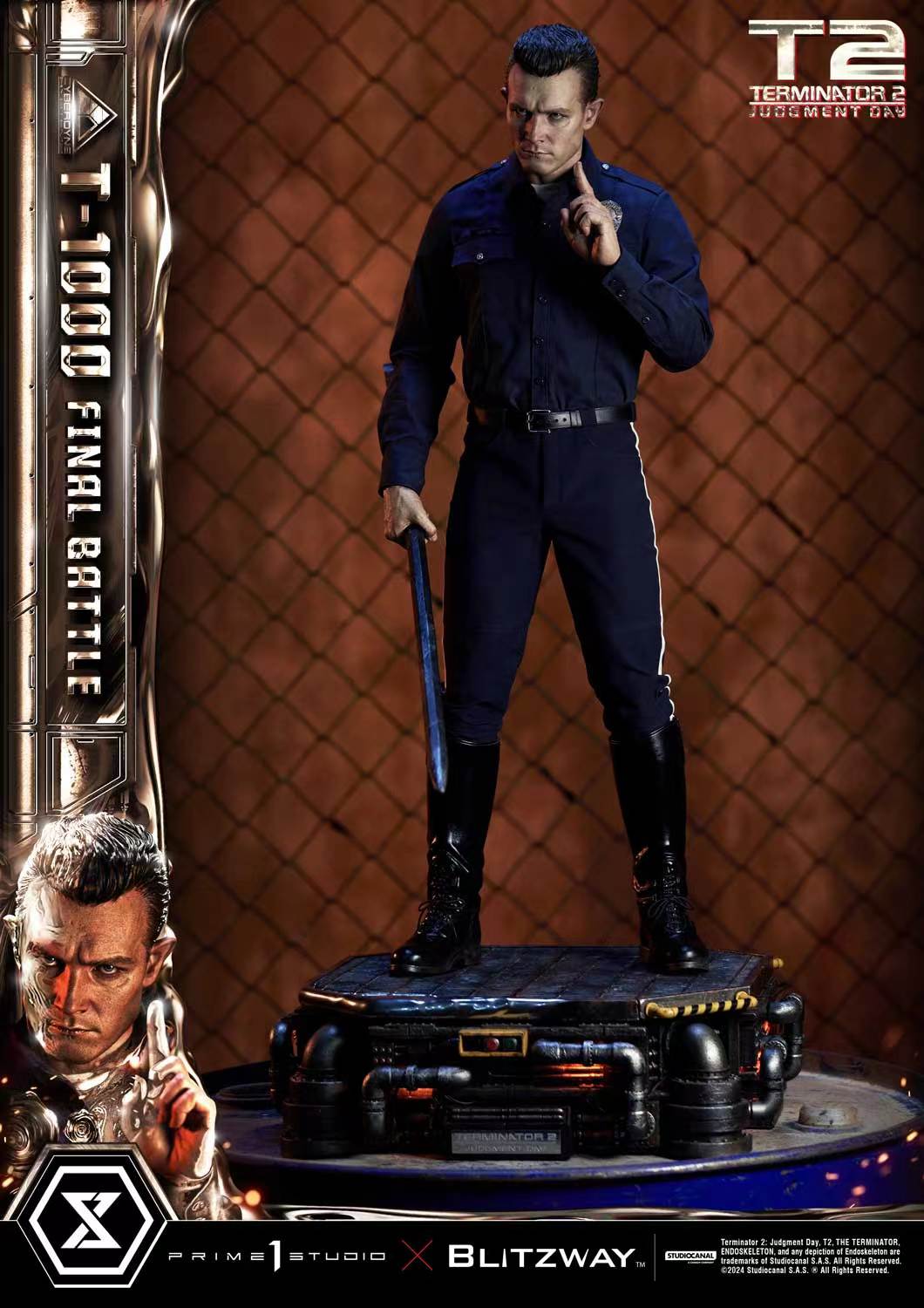 Prime 1 Studio x Blitzway Studio - T-1000 Final Battle [3 Variants]