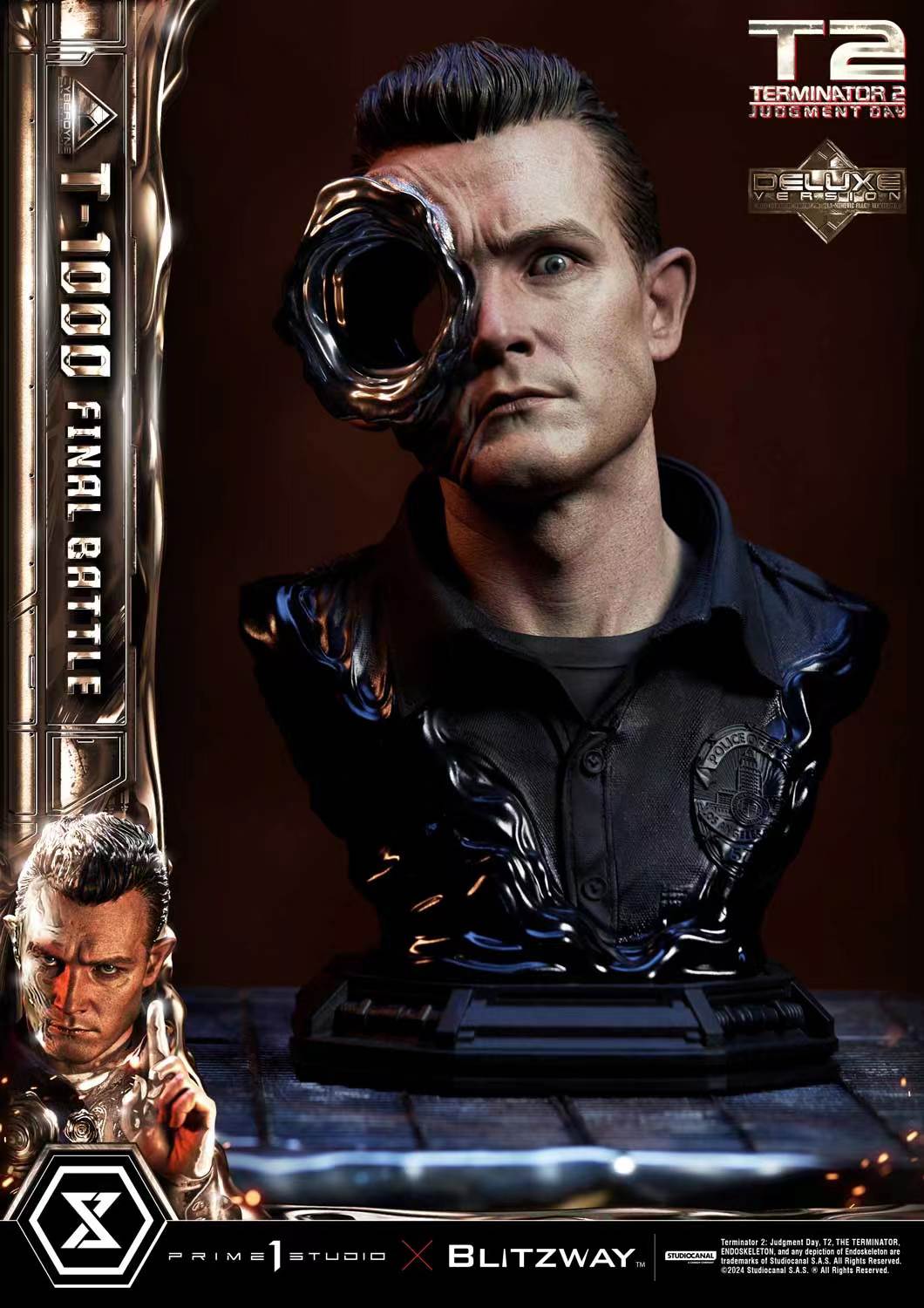 Prime 1 Studio x Blitzway Studio - T-1000 Final Battle [3 Variants]