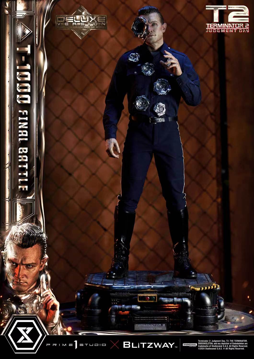 Prime 1 Studio x Blitzway Studio - T-1000 Final Battle [3 Variants]