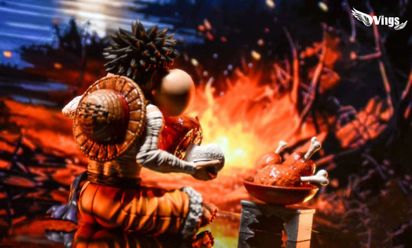 Wings Studio - Monkey D. Luffy Eating Meat