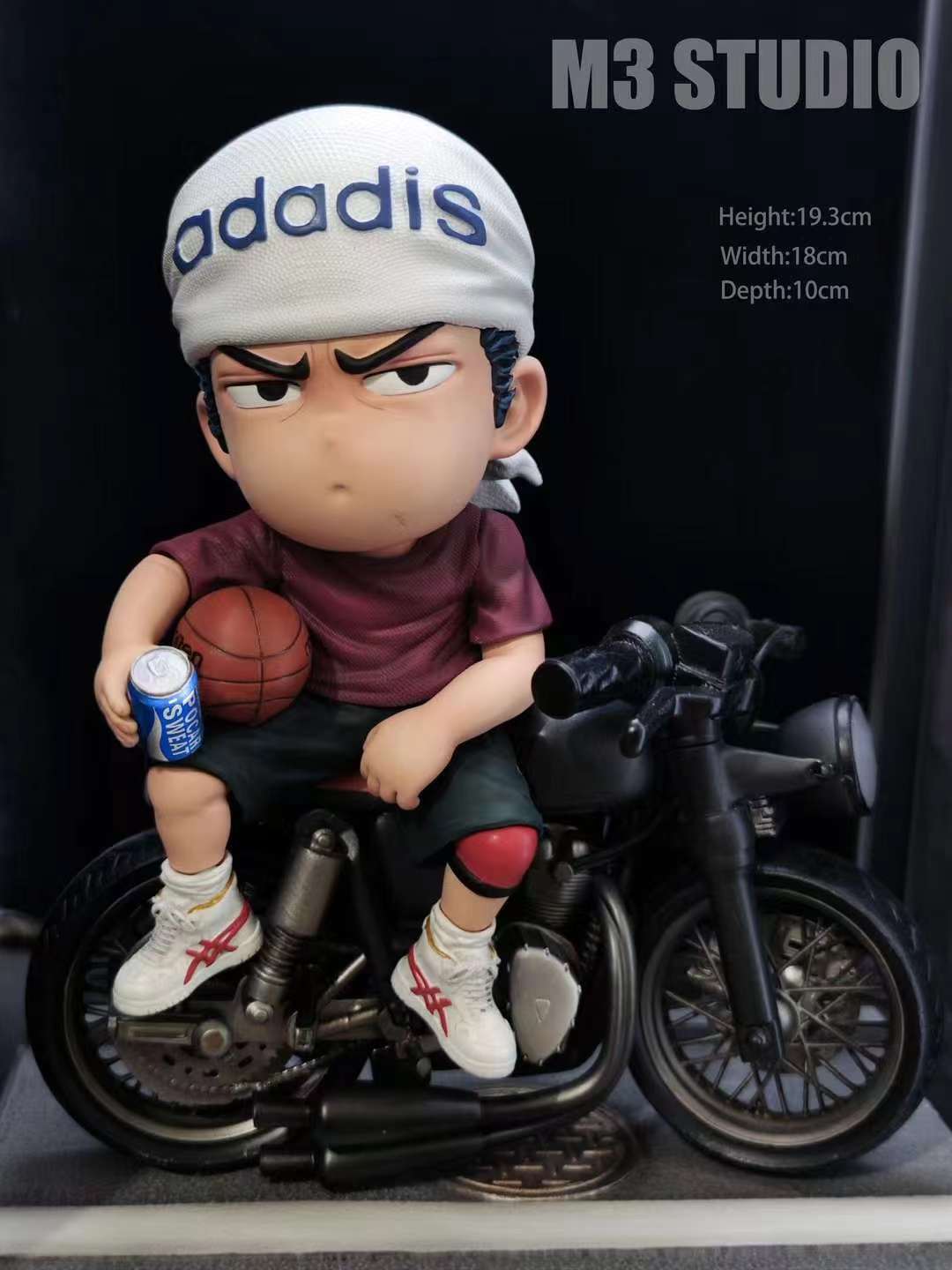 M3 Studio - Hisashi Mitsui Sitting On Motorcycle