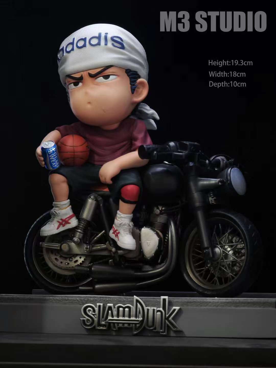 M3 Studio - Hisashi Mitsui Sitting On Motorcycle
