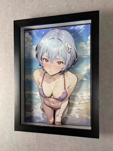 Dorobou Neko Studio - Ayanami Rei 3D Poster Frame [DSMG-049]