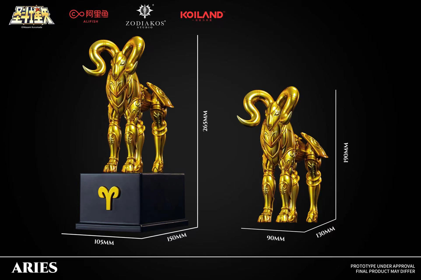 Zodiakos Studio x Masami Kurumada - Aries Cloth [Licensed]