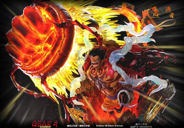 More Fun x Monkey D Studio / ManQi Studio - Monkey D. Luffy Gear Fourth Boundman