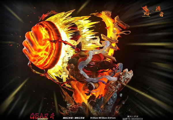 More Fun x Monkey D Studio / ManQi Studio - Monkey D. Luffy Gear Fourth Boundman