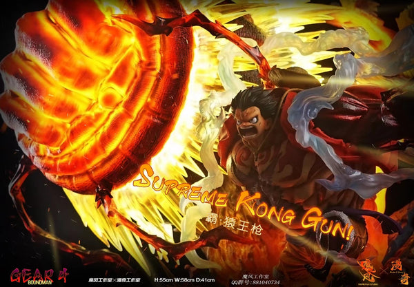 More Fun x Monkey D Studio / ManQi Studio - Monkey D. Luffy Gear Fourth Boundman