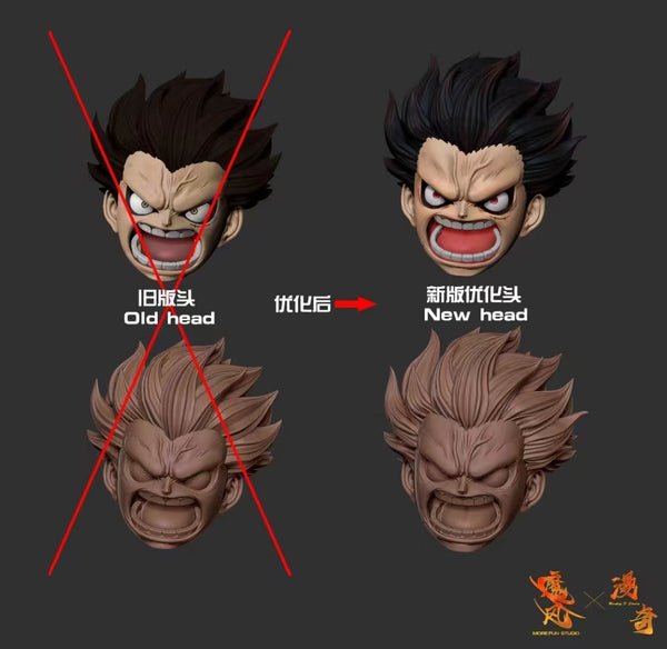 More Fun x Monkey D Studio / ManQi Studio - Monkey D. Luffy Gear Fourth Boundman
