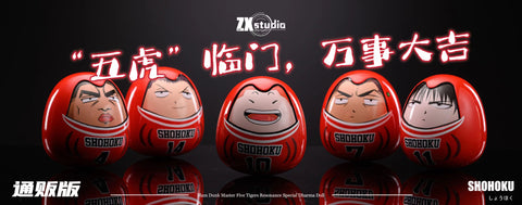 ZX Studio - Shohoku Five Tigers Daruma Set