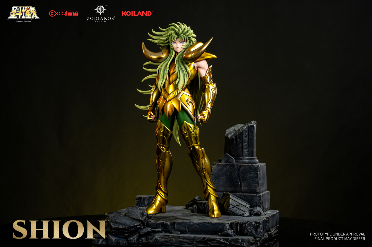 Zodiakos Studio x Masami Kurumada - Aries Shion [Licensed][3 Variants]
