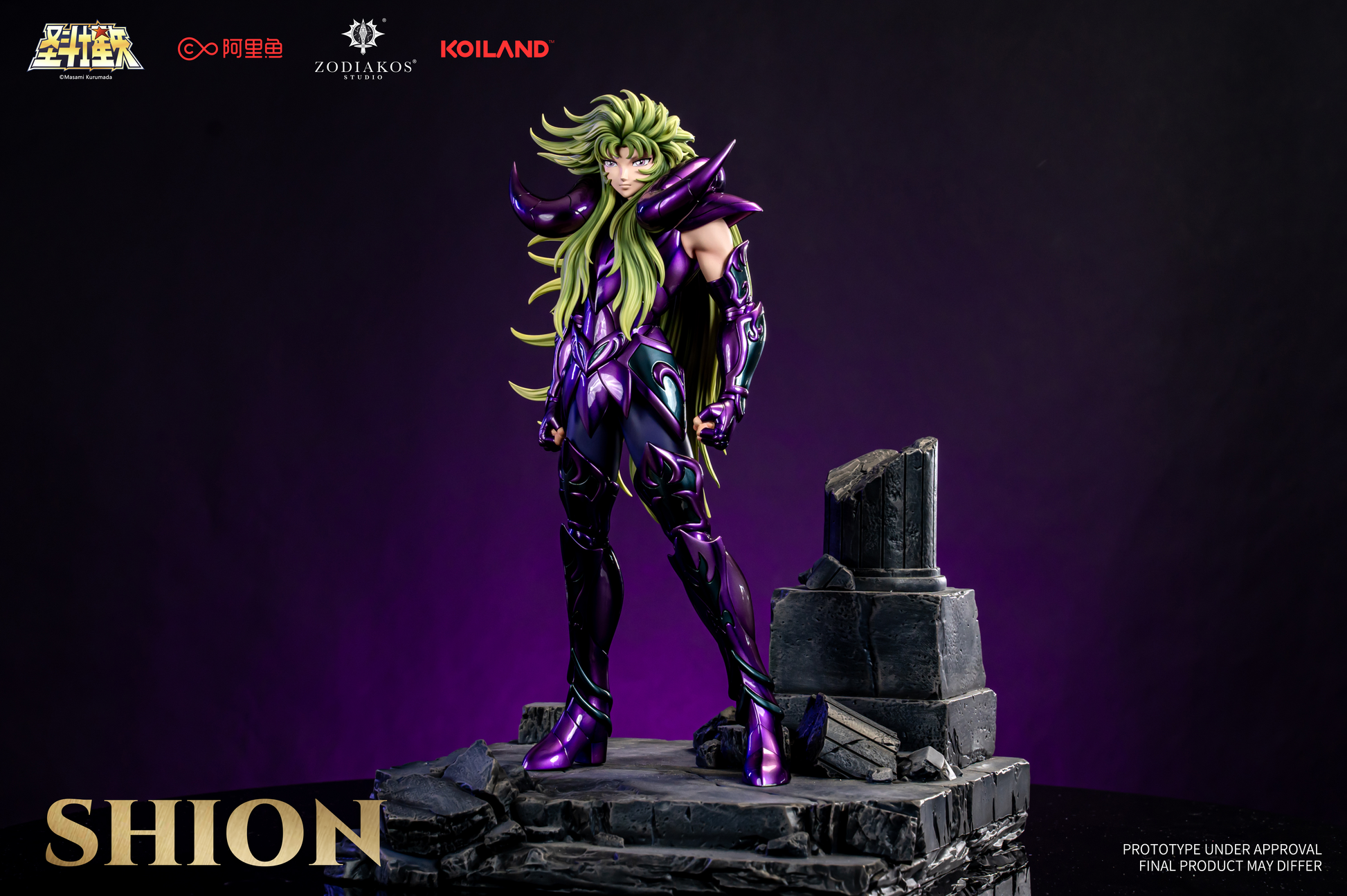 Zodiakos Studio x Masami Kurumada - Aries Shion [Licensed][3 Variants]