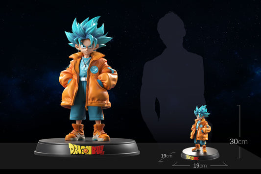 Guai Li Studio - Standing Fashion Trend Super Saiyan Blue Son Goku