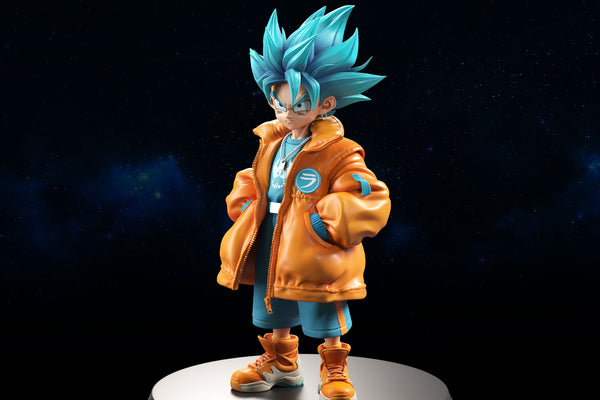 Guai Li Studio - Standing Fashion Trend Super Saiyan Blue Son Goku