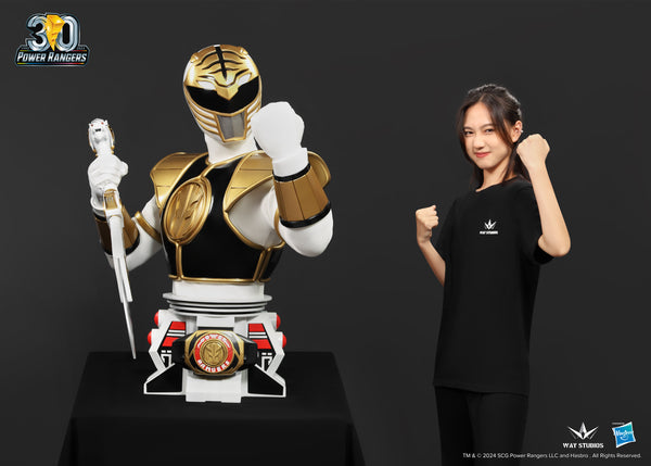 Way Studios - White Ranger Bust