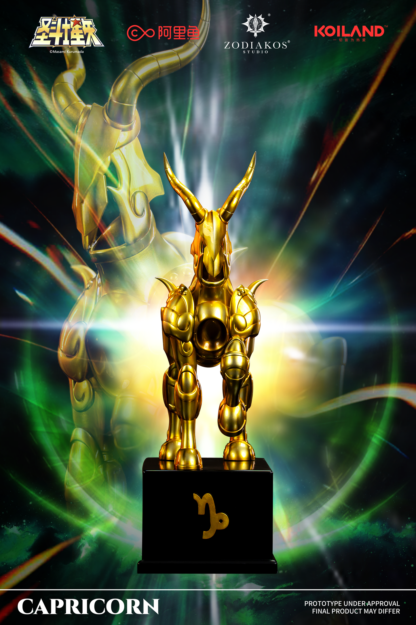 Zodiakos Studio x Masami Kurumada - Capricorn Cloth [Licensed]