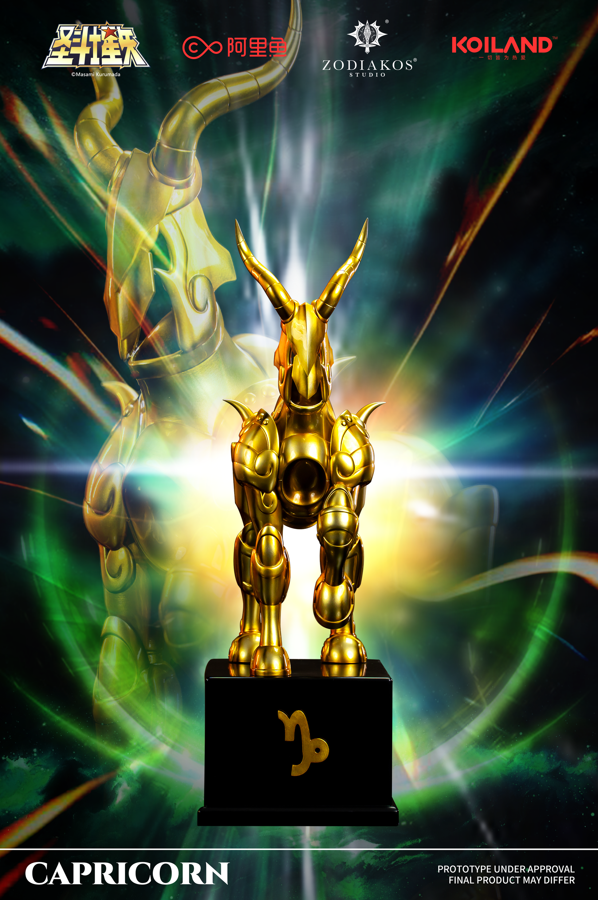 Zodiakos Studio x Masami Kurumada - Capricorn Cloth [Licensed]