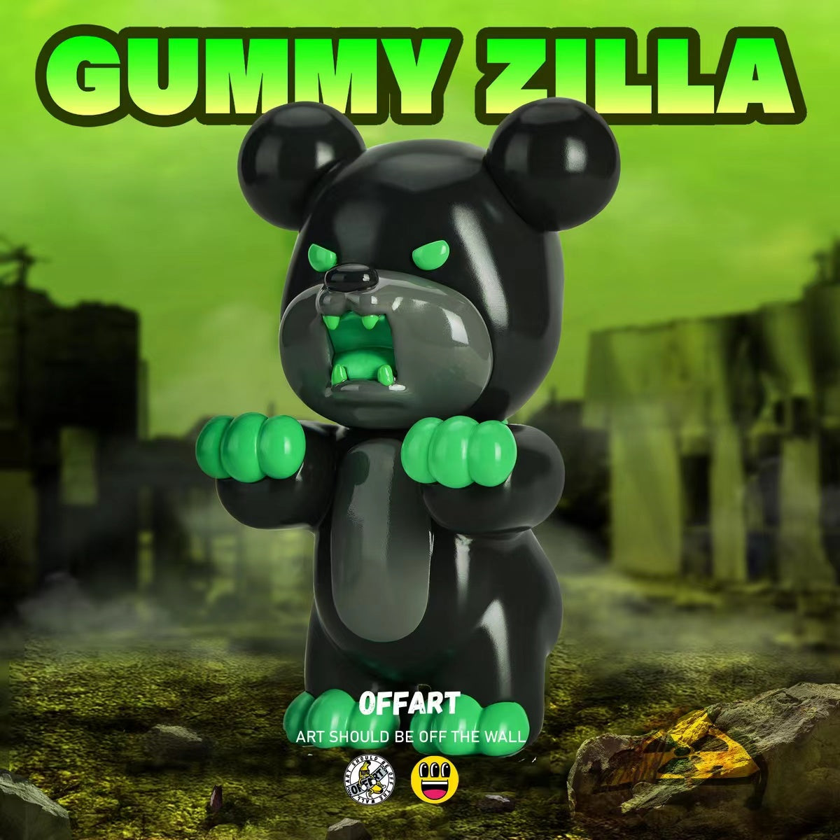 OFFART X Just Kidding - Gummy Monster Zilla vs Gummy Kong [3 Variants]