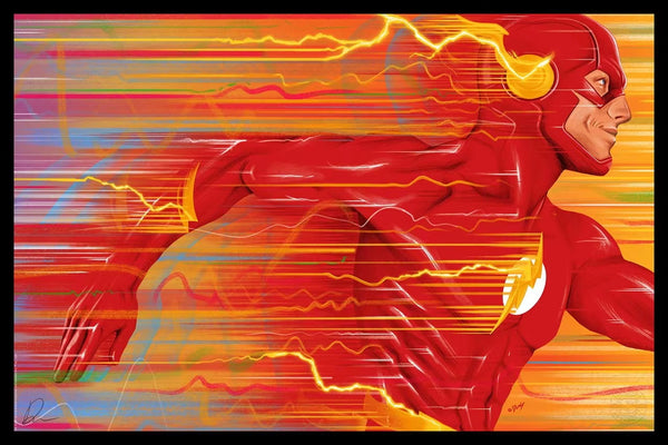 Sideshow - The Flash Unframed Poster [502291U]