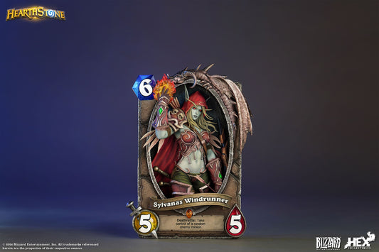 Blizzard Entertainment x HEX Collectibles - Sylvanas Windrunner Card Art Photo Frame