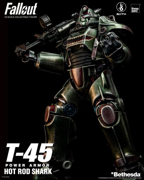 Threezero - T-45 Hot Rod Shark Power Armor