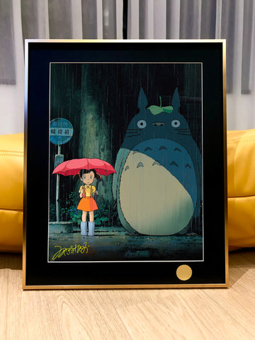 Xing Kong Studio - Mei Kusakabe & Totoro Poster Frame