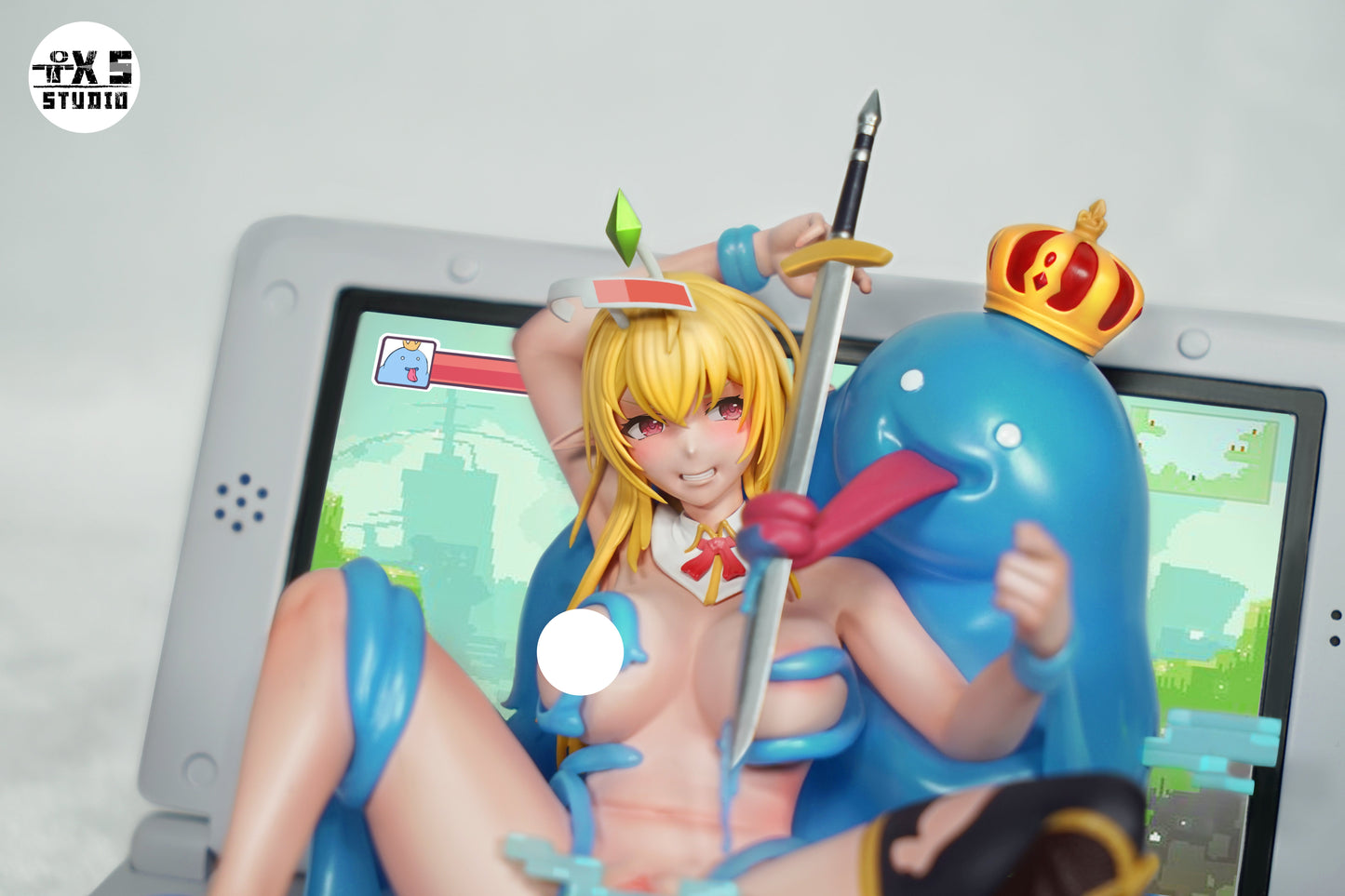 TXS Studio - Elf Swordmaster vs King Slime