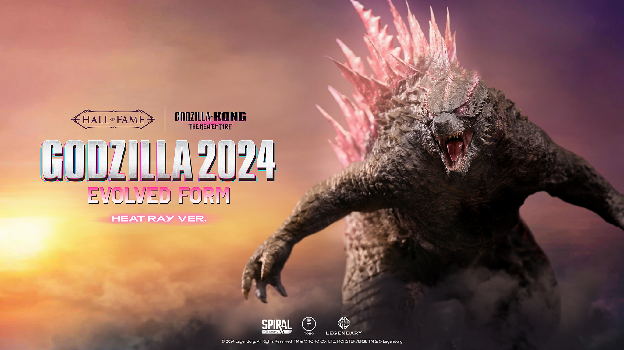 Spiral Studio - Godzilla 2024 Evolved Form Heat Ray Ver.