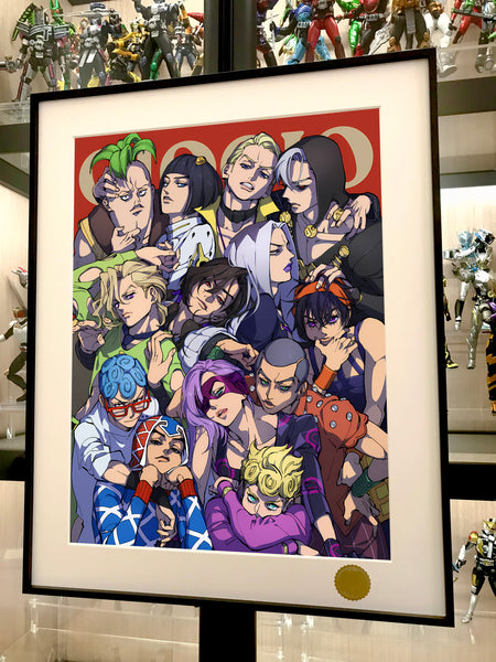 Xing Kong Studio - Characters of JoJo’s Bizarre Adventure: Golden Wind Poster Frame