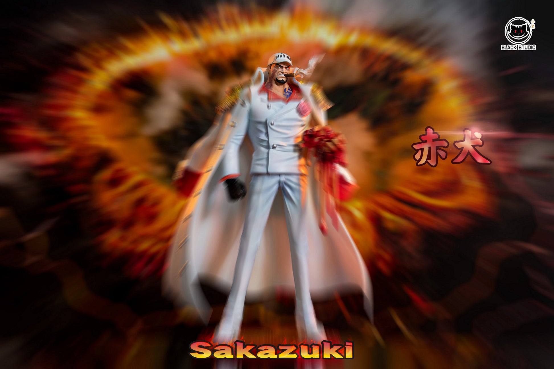 Black Studio - Sakazuki Akainu / Fujitora Issho
