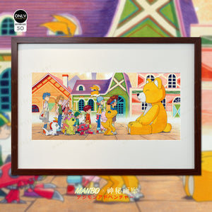 Mystical Art - Memory Scene in TV Season 1 Chapter 6 Palmon Evolution Poster Frame 