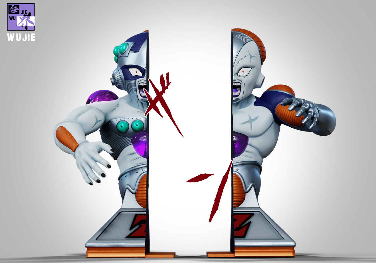 Wu Jie Studio - Mecha Frieza Bust Bookends