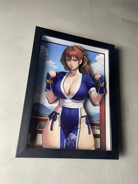 Dorobou Neko Studio - Kasumi 3D Cast Off Poster Frame [DSMG-064][2 Variants]