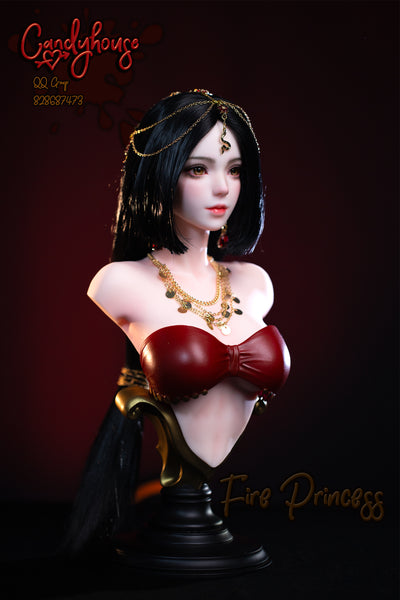 Candy House Studio - Fire Princess Bust [Cast Off]